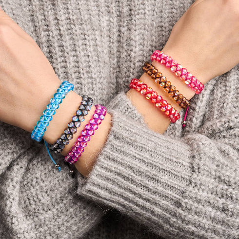 Ultraviolet | Argent | Bracelet Vitalité Prisma